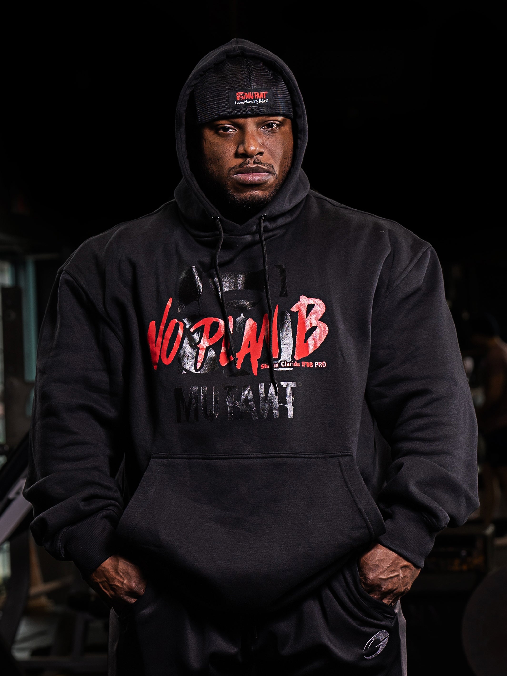 MUTANT NO PLAN B Gym Hoodie Rep 212 Mr. O Shaun Clarida MUTANT